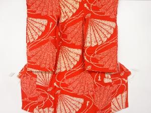 アンティーク　檜扇模様長襦袢